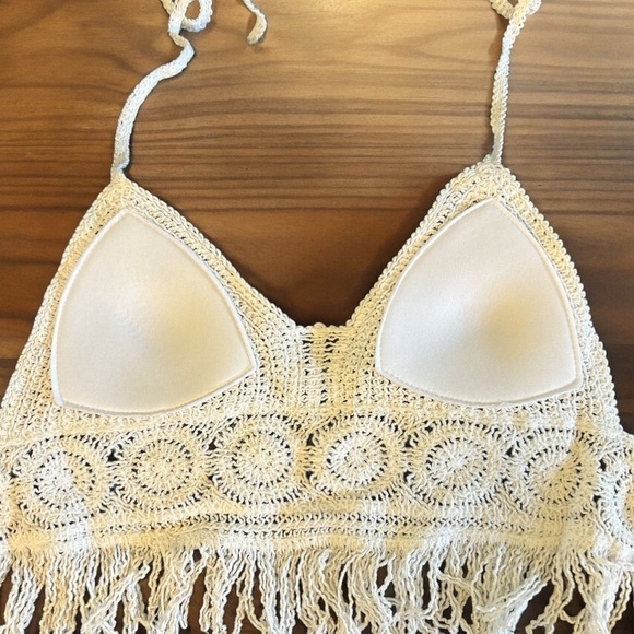 Fringe Halter Top - Picture 6 of 6